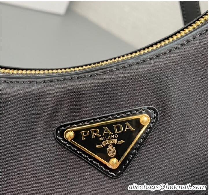 New Fashion Prada Re-Nylon shoulder bag 1BC199 Black