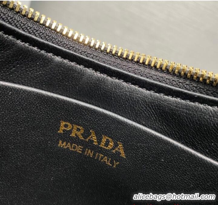 New Fashion Prada Re-Nylon shoulder bag 1BC199 Black