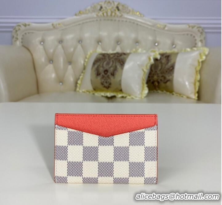 Reasonable Price Louis Vuitton Damier Azur Canvas Card Holder PM M82872-10