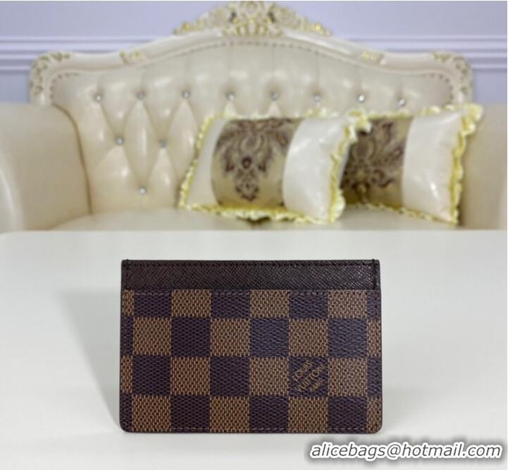 Reasonable Price Louis Vuitton Damier Ebene Canvas Card Holder PM M82872-12