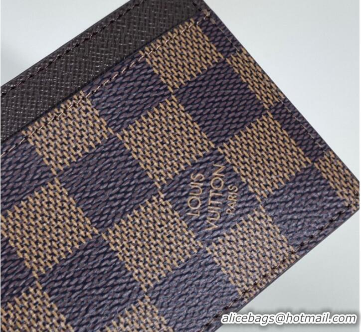 Reasonable Price Louis Vuitton Damier Ebene Canvas Card Holder PM M82872-12