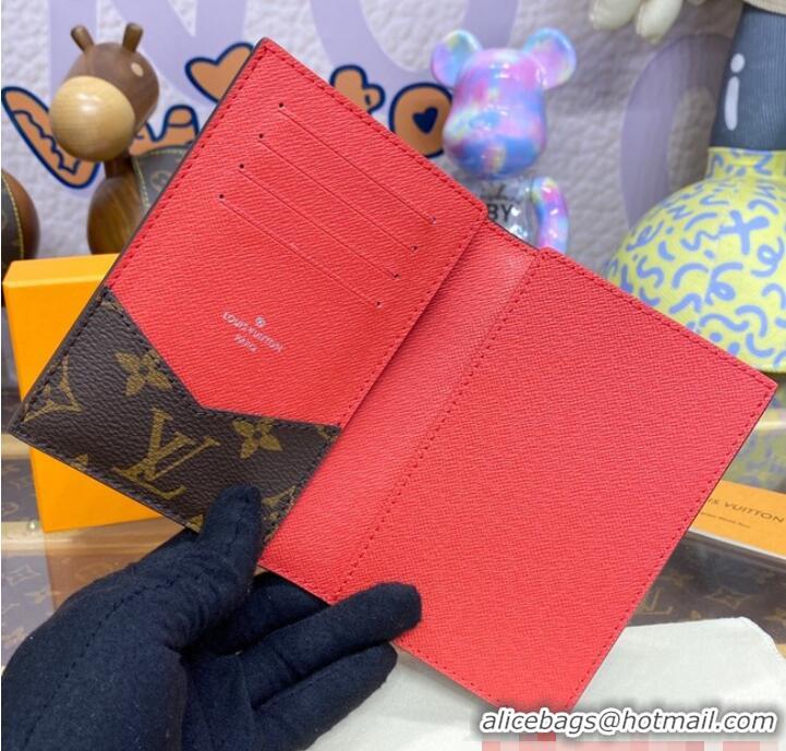 New Design Louis Vuitton Passport Cover M82862 Red