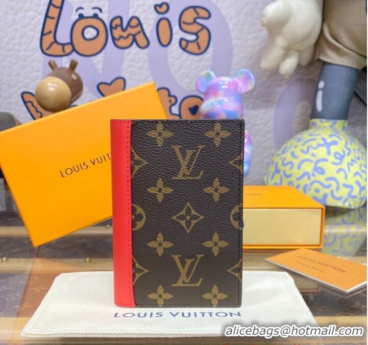 New Design Louis Vuitton Passport Cover M82862 Red