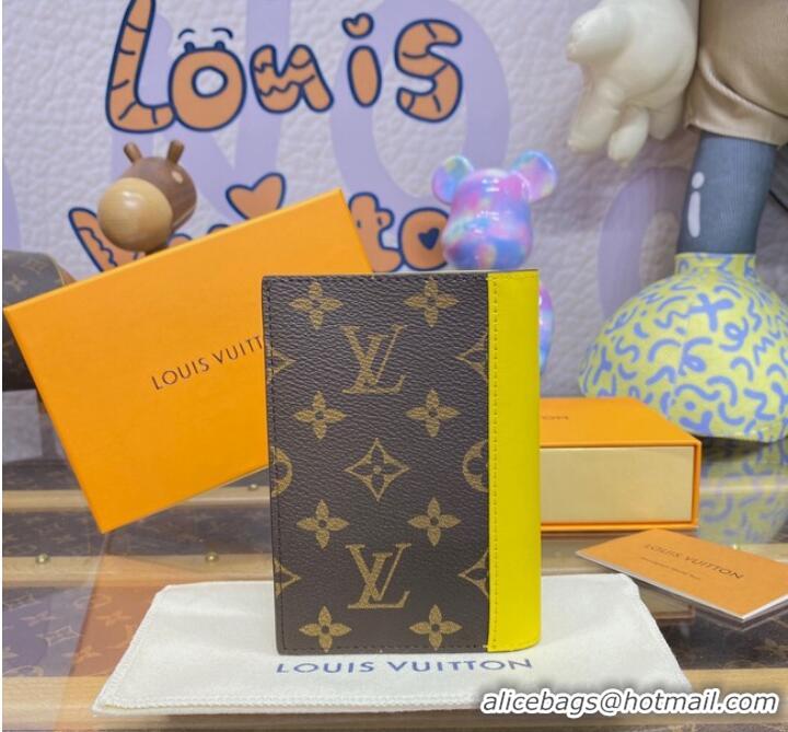 Inexpensive Louis Vuitton Passport Cover M82862 Yellow