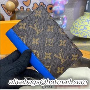 Super Quality Louis Vuitton Passport Cover M82862 blue