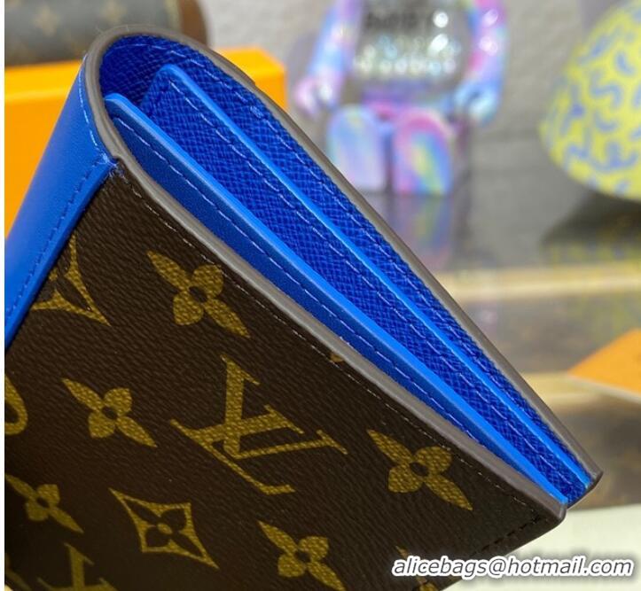 Super Quality Louis Vuitton Passport Cover M82862 blue