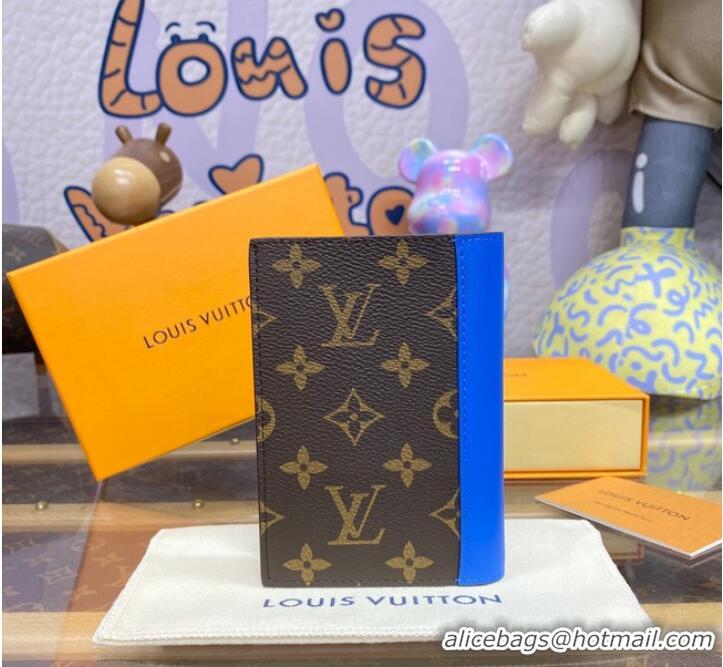 Super Quality Louis Vuitton Passport Cover M82862 blue