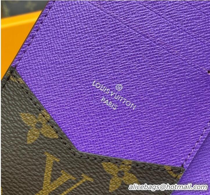 Inexpensive Louis Vuitton Passport Cover M82862 Purple