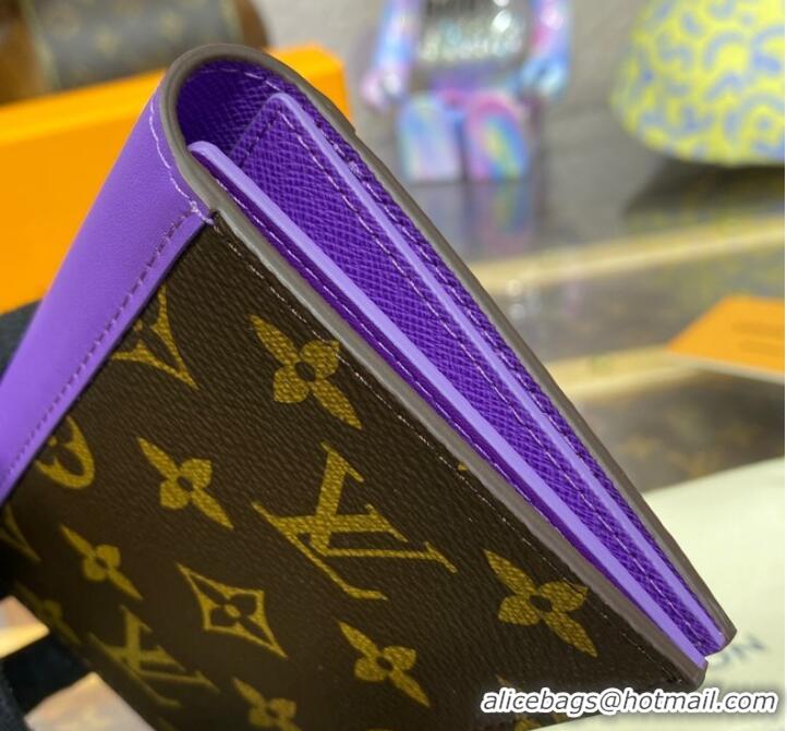 Inexpensive Louis Vuitton Passport Cover M82862 Purple