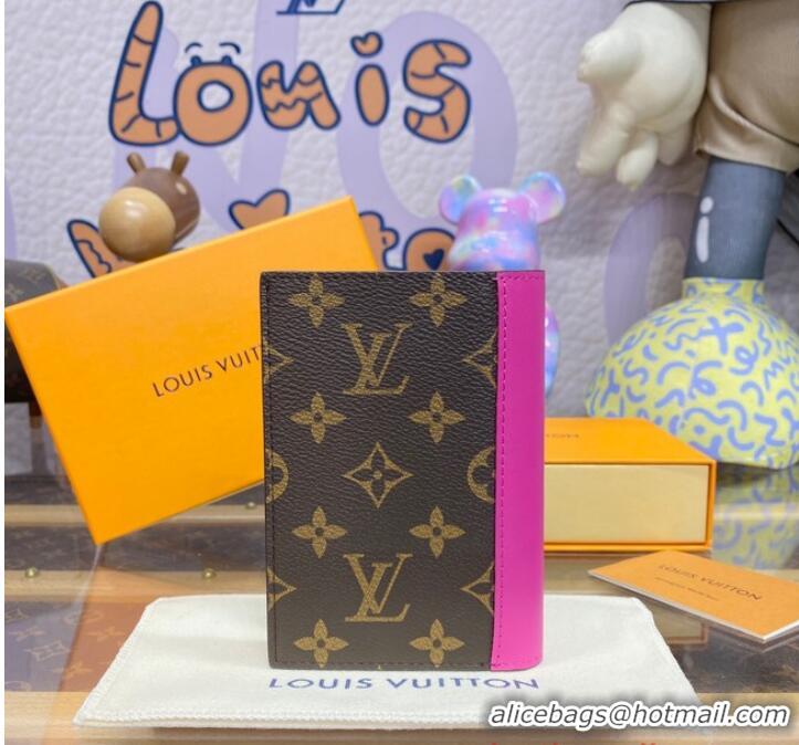 New Style Louis Vuitton Passport Cover M82862 Pink