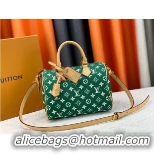 Super Quality Louis Vuitton LV2024 Speedy 25 M24424 Green