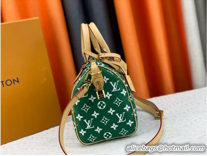 Super Quality Louis Vuitton LV2024 Speedy 25 M24424 Green