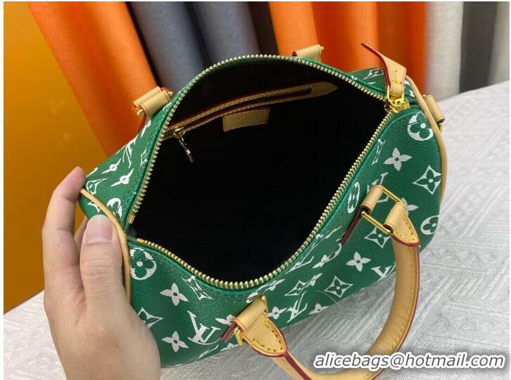 Super Quality Louis Vuitton LV2024 Speedy 25 M24424 Green