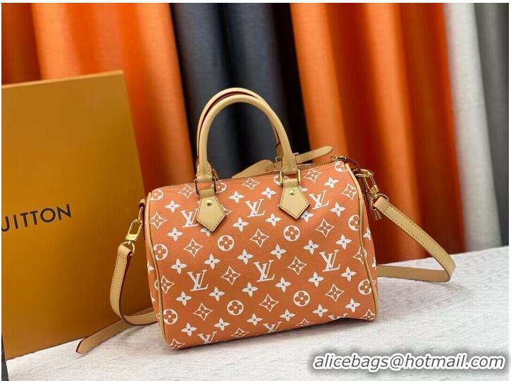 Trendy Design Louis Vuitton LV2024 Speedy 25 M24424 Orange