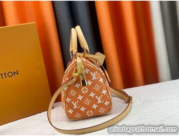 Trendy Design Louis Vuitton LV2024 Speedy 25 M24424 Orange