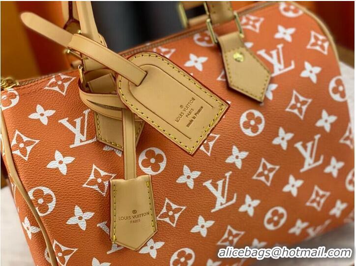 Trendy Design Louis Vuitton LV2024 Speedy 25 M24424 Orange