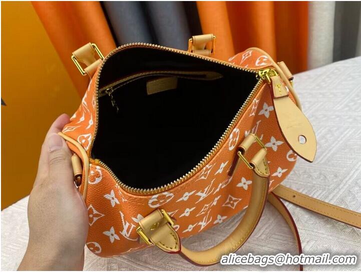 Trendy Design Louis Vuitton LV2024 Speedy 25 M24424 Orange