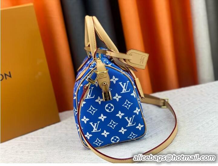 Best Price Louis Vuitton LV2024 Speedy 25 M24424 Blue