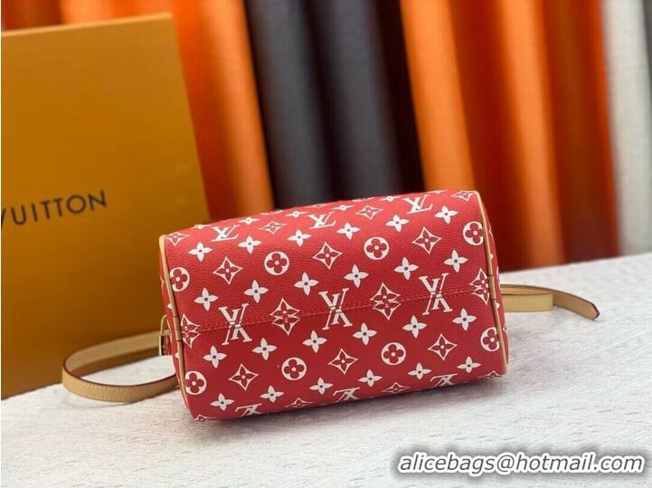 Popular Style Louis Vuitton LV2024 Speedy 25 M24424 Red