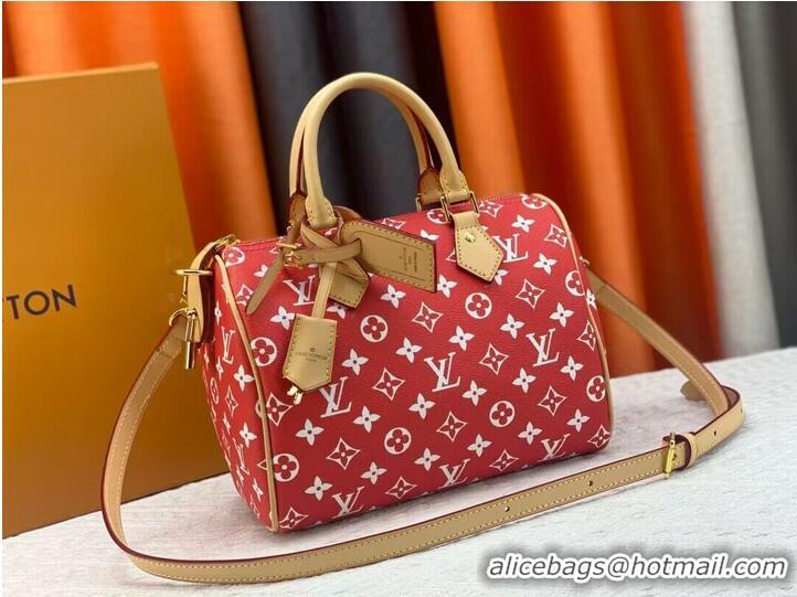 Popular Style Louis Vuitton LV2024 Speedy 25 M24424 Red