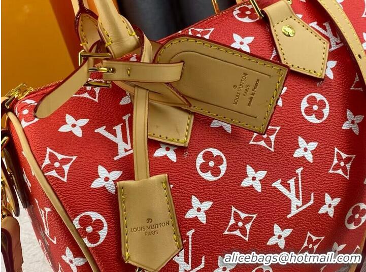 Popular Style Louis Vuitton LV2024 Speedy 25 M24424 Red