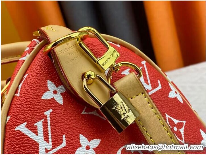 Popular Style Louis Vuitton LV2024 Speedy 25 M24424 Red