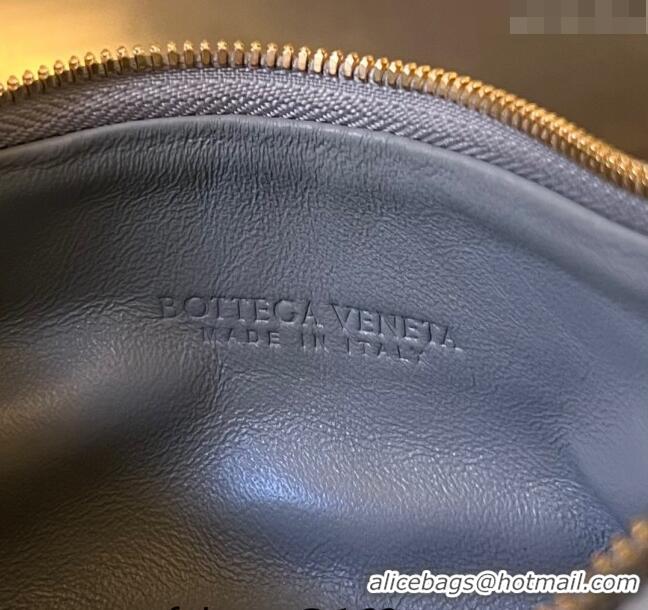 Super Quality Bottega Veneta Small Gemelli Shoulder Bag in Intrecciato Leather 776764 Agate Grey/Glacier Blue 2023