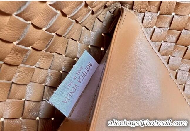 Reasonable Price Bottega Veneta Medium Cabat Tote Bag in Intrecciato Leather 608810 Wood Brown 2023