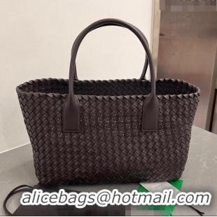 Best Price Bottega Veneta Medium Cabat Tote Bag in Intrecciato Leather 608810 Fondant Brown 2023