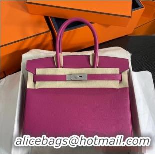 Big Discount Hermes Original Togo Leather HB30O Fuchsia