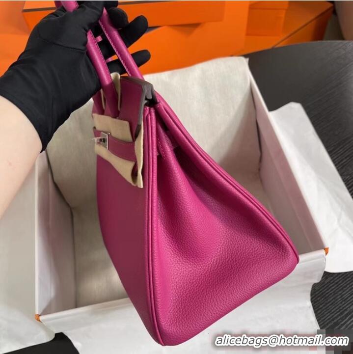 Big Discount Hermes Original Togo Leather HB30O Fuchsia