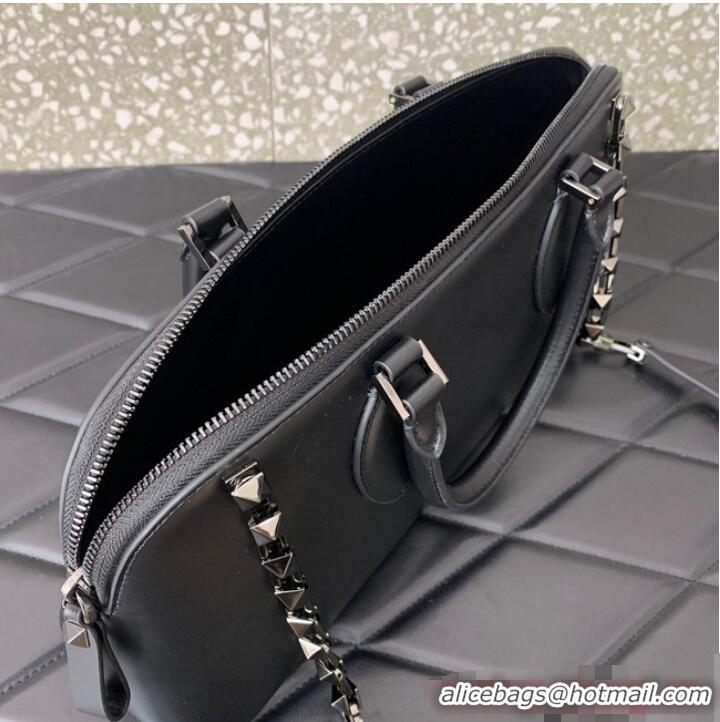 Promotional VALENTINO Rockstud calfskin bag KSE0NO Black