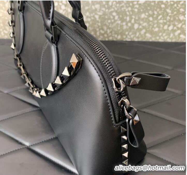 Promotional VALENTINO Rockstud calfskin bag KSE0NO Black