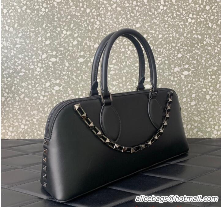 Promotional VALENTINO Rockstud calfskin bag KSE0NO Black