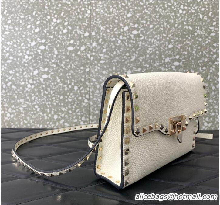 Promotional VALENTINO GARAVANI Loco Calf leather bag 0322 White