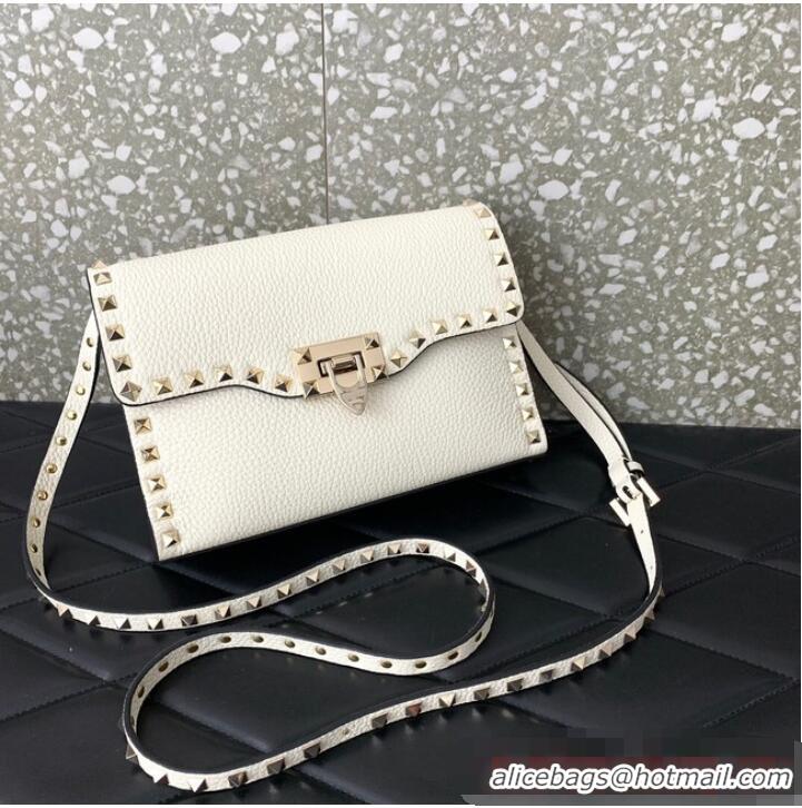 Promotional VALENTINO GARAVANI Loco Calf leather bag 0322 White