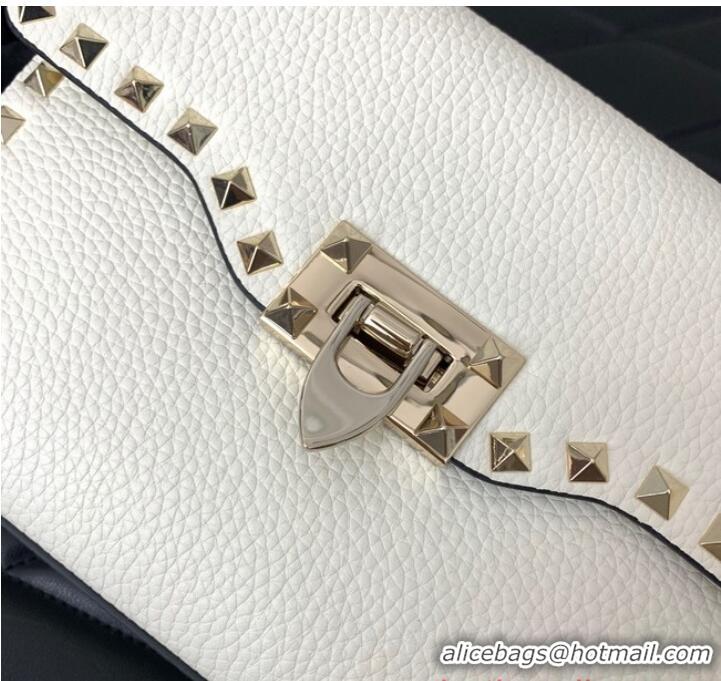 Promotional VALENTINO GARAVANI Loco Calf leather bag 0322 White