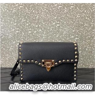 Reasonable Price VALENTINO GARAVANI Loco Calf leather bag 0322 black