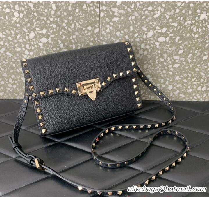 Reasonable Price VALENTINO GARAVANI Loco Calf leather bag 0322 black