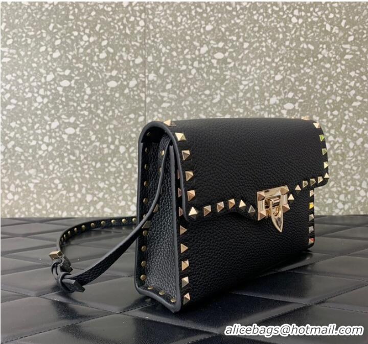 Reasonable Price VALENTINO GARAVANI Loco Calf leather bag 0322 black