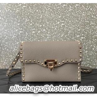 Buy Fashionable VALENTINO GARAVANI Loco Calf leather bag 0322 Gray