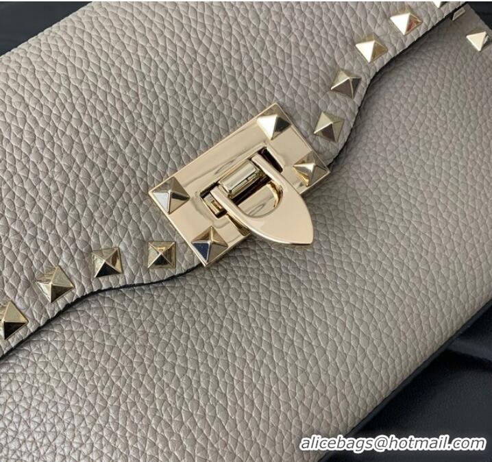 Buy Fashionable VALENTINO GARAVANI Loco Calf leather bag 0322 Gray