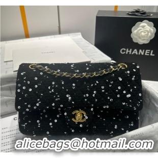 Reasonable Price Chanel CLASSIC HANDBAG A01112 Black