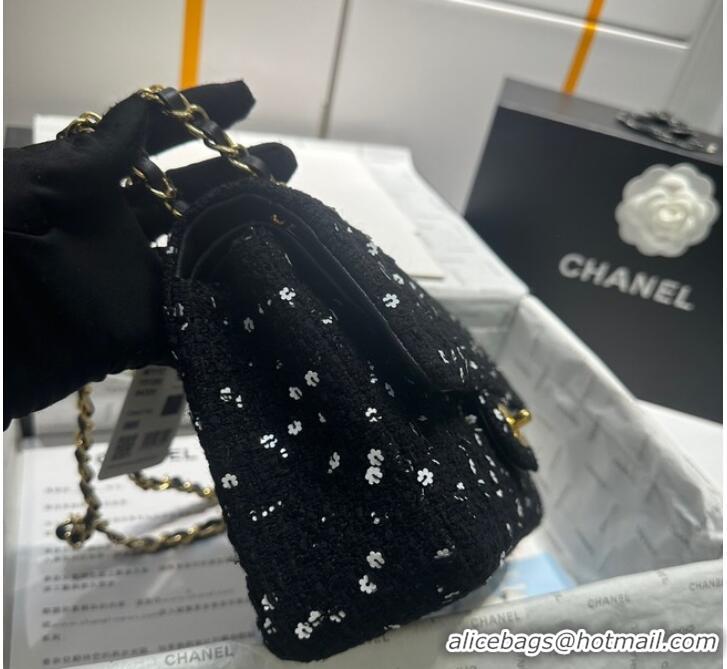 Reasonable Price Chanel CLASSIC HANDBAG A01112 Black