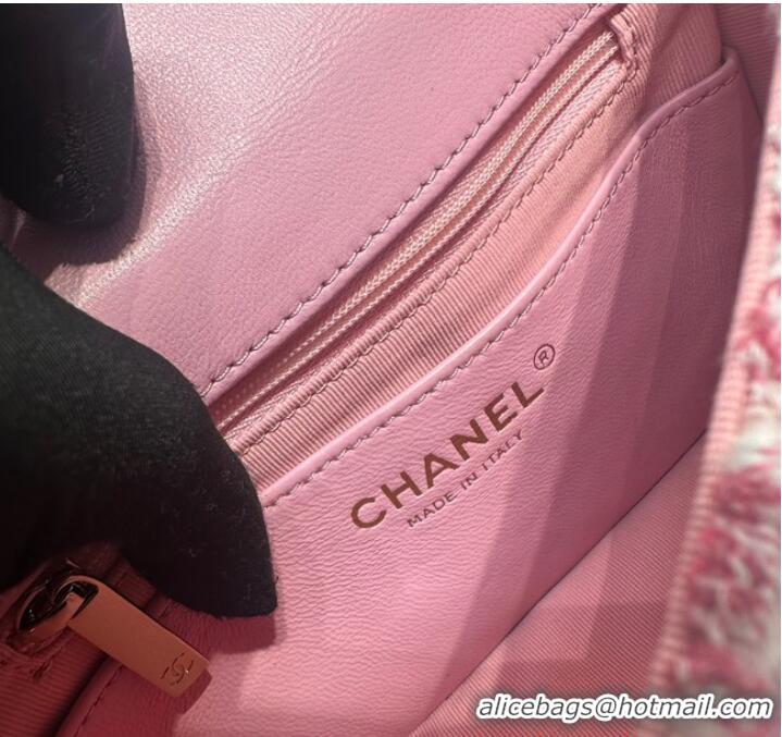 Top Quality Chanel CLUTCH WITH CHAIN A23P PINK