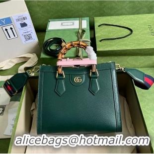 Buy Discount Gucci Diana small tote bag 702721 Green