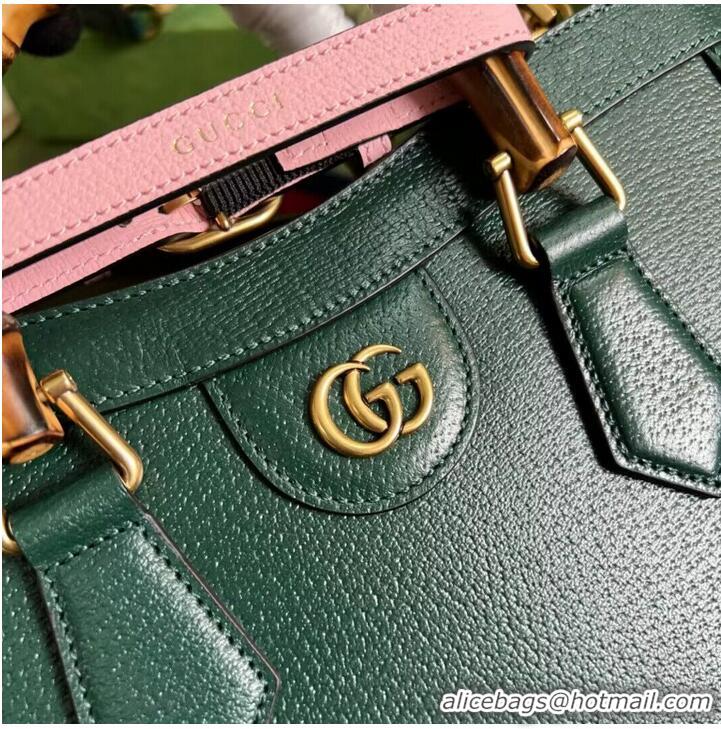 Buy Discount Gucci Diana small tote bag 702721 Green