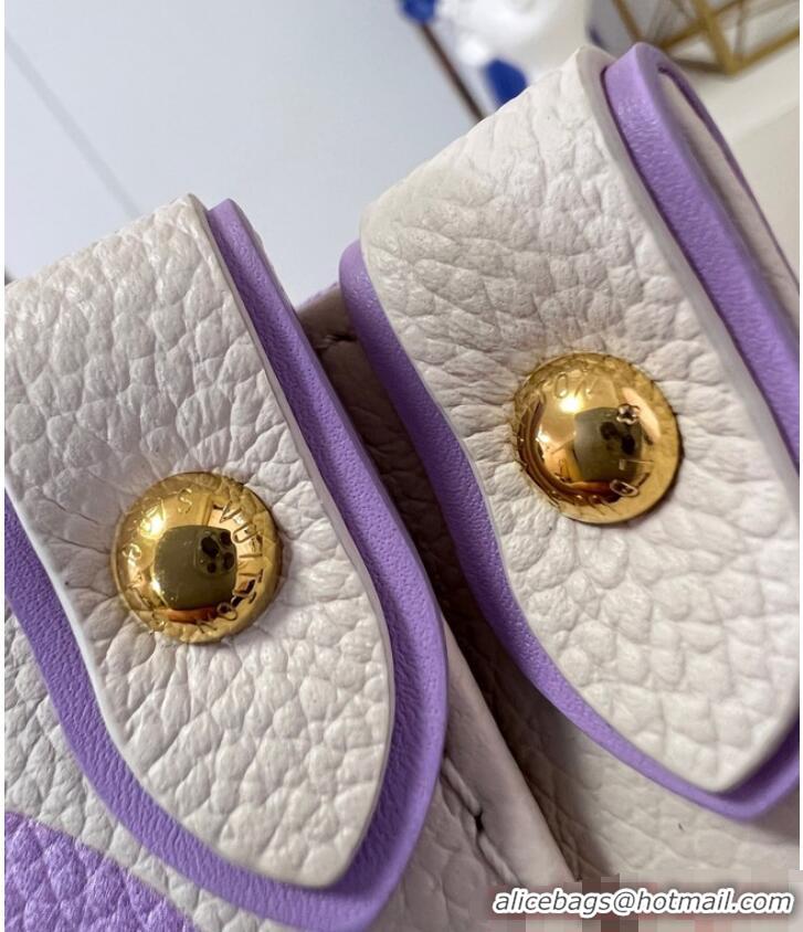 Grade Design Louis Vuitton OnTheGo MM M45595 Beige&Light purple