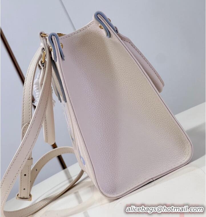 Famous Brand Louis Vuitton ONTHEGO PM M24533 Beige&Light blue