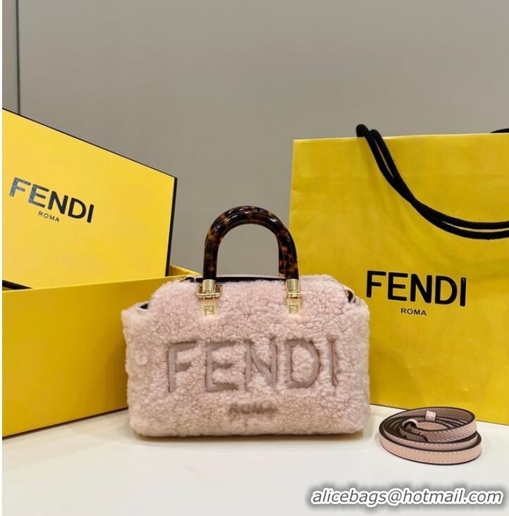 Reasonable Price Fendi By The Way Mini Small Boston bag 8BS067 pink